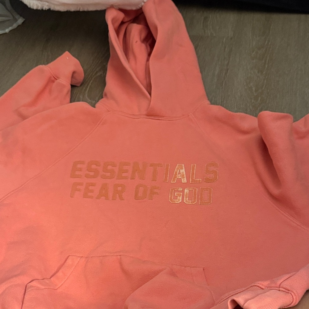 Essentials Coral Hoodie